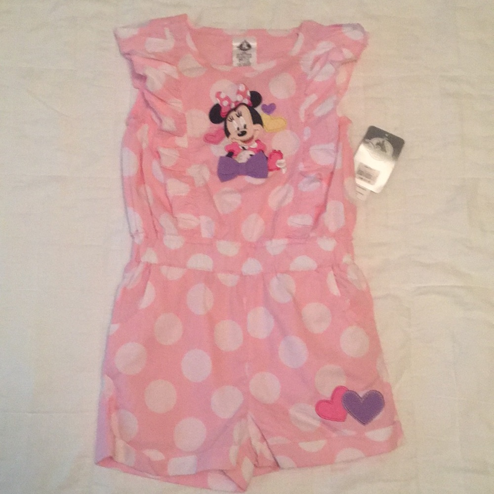 Disney store Minnie Mouse romper size 5/6